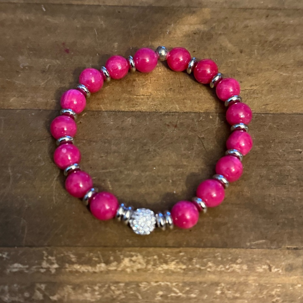 Natural Stone Stackable Stretch Bracelets - image 3